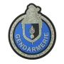 Écusson PVC Gendarmerie Motard Argent DMB Products EDGPVC201
