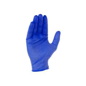 Non-sterile blue Nitrile gloves