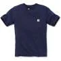 T-Shirt Carhartt K87 Workwear Relaxed Fit Navy 103296