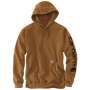 Hooded Sweatshirt K288 Brown Carhartt