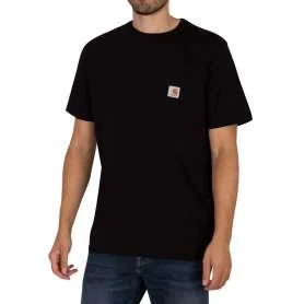 T-Shirt Carhartt K87 Workwear Relaxed Fit Noir