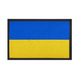 Woven patch Ukraine flag HV Clawgear