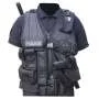 Gilet Force Intervention avec Holster PA / Taser Noir Droitier OPEX® GITACPAT
