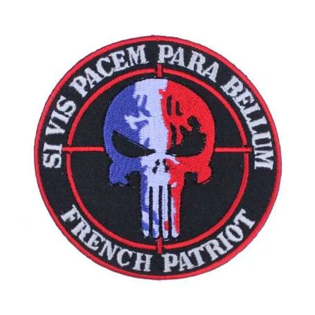Écusson Brodé French Patriot Thermocollant