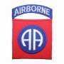 Embroidered Patch US 82 Airborne Iron-on