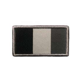 Embroidered patch French flag A10® Grey