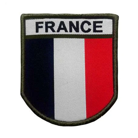 Écusson Brodé Drapeau Français Haute Visibilité A10® 202785