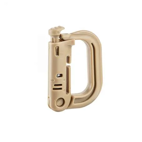 Mousqueton D-Ring MOLLE Tan A10® 97308