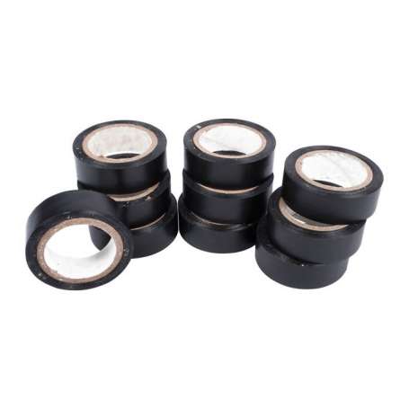 Scotch électricien 10m Noir