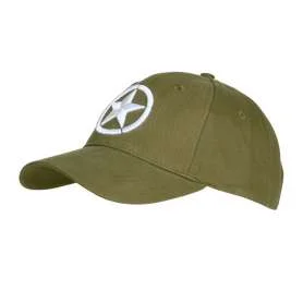 Casquette Allied Star WWII Vert OD Fostex
