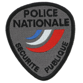 Police Nationale Sécurité Publique BV embroidered badge DMB Products