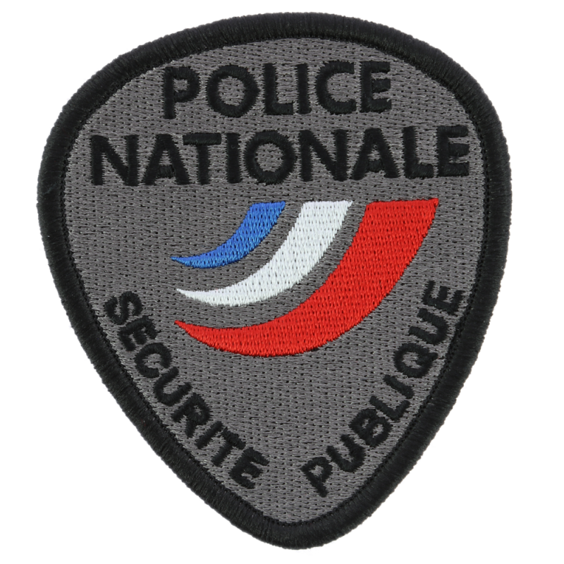 DMB Products Écusson Brodé Police Nationale Sécurité Publique BV