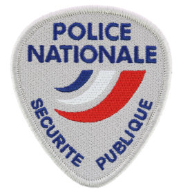 Écusson Brodé Police Nationale Sécurité Publique HV DMB Products