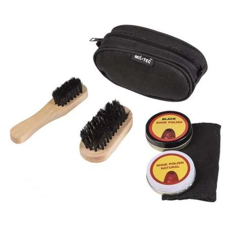 Kit Nettoyage Chaussures Noir Mil-Tec
