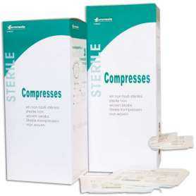 Bag of 2 sterile compresses 10x10cm
