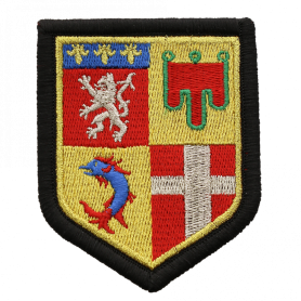 Embroidered Auvergne-Rhône-Alpes Region crest