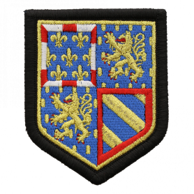 Bourgogne-Franche-Comté Region embroidered crest