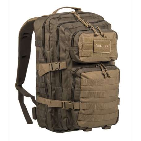 Sac US Assault Pack II Ranger Green/Coyote Mil-Tec 14002302