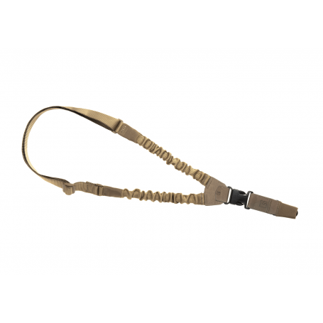 Sangle 1 Point Elastic Snap Hook Coyote ClawGear 25031