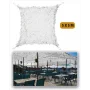 Filet Camouflage Shade Sail Broadleaf 5x5m Snow Camo Systems