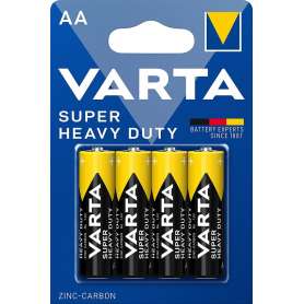 4 AA/LR06 Super Heavy Duty Varta batteries