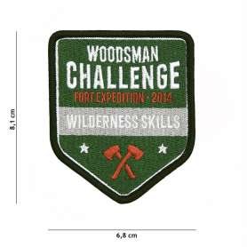 Patch Woodsman Challenge Brodé FOSCO
