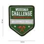Woodsman Challenge Patch Embroidered FOSCO