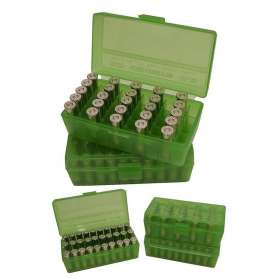 9mm x50 Green MTM Ammunition Case