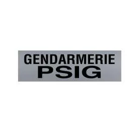 Bandeau d'Identification rétro-réfléchissant PSIG Fond Gris Patrol