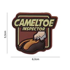 Cameltoe PVC patch Inspector Brown 101 Inc.