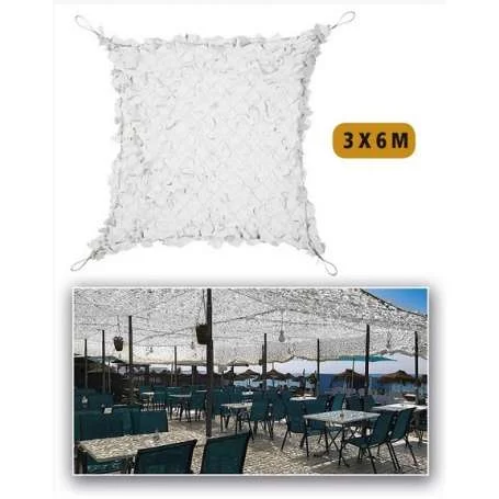 Filet Camouflage Shade Sail Broadleaf 3x6m Snow Camo Systems 14481507