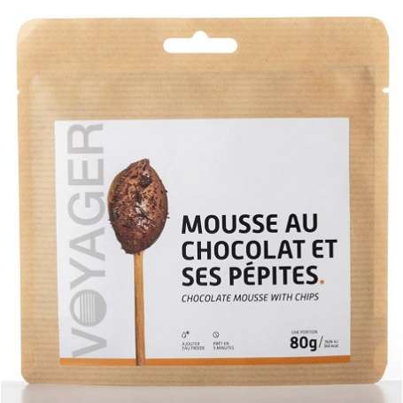 Mousse au chocolat et ses pépites 80g Voyager