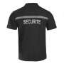 SÉCU-ONE Safety black polo shirt A10® 52351