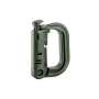 Mousqueton D-Ring MOLLE vert olive A10® 97307