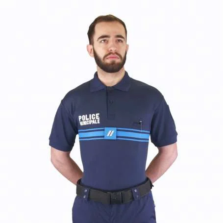 Polo Police Municipale Manches Courtes