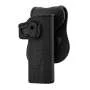 Holster Rigide QR Hi-Capa noir Droitier - BO Manufacture GE16010