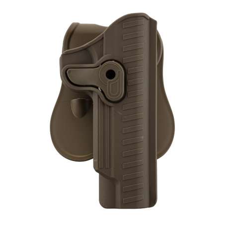 Holster Rigide QR 1911 Tan Droitier - BO Manufacture GE16003
