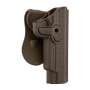 Holster Rigide QR 1911 Tan Droitier - BO Manufacture GE16003