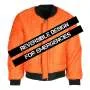 Blouson Bombers MA1 Noir FOSTEX