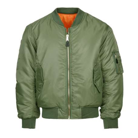 Blouson Bombers MA1 Vert FOSTEX 1214011
