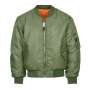 Blouson Bombers MA1 Vert FOSTEX 1214011