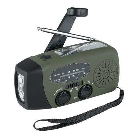 Radio d'urgence à manivelle FOSCO 464600