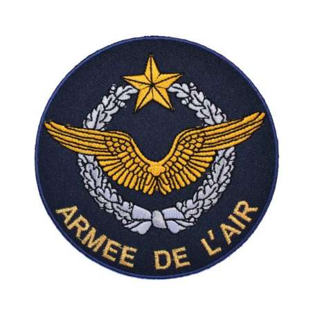 Écusson Pilote Armée de l'Air Thermocollant