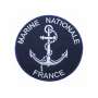 Écusson Marine Nationale France - Brodé & Thermocollant