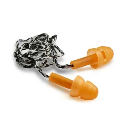 Bouchons anti-bruit réutilisables avec cordon SNR 22 dB - SORDIN
