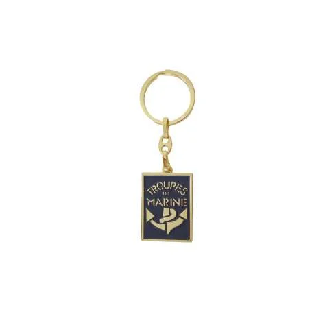 Porte-clés métal Troupes de Marine - OPEX