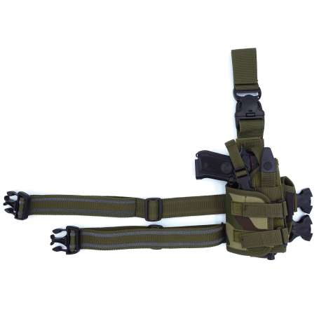 Holster Tactical de cuisse Camouflage pour gaucher - OPEX HOL15