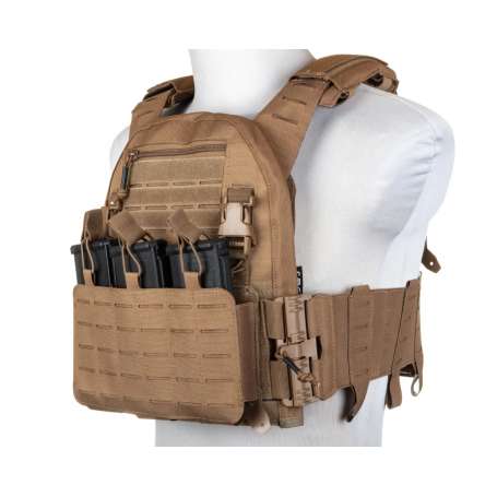 Gilet Plate Carrier SATAC QR II Tan - Specna Arms 18-042477