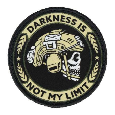 Patch DARKNESS IS NOT MY LIMIT Brodé - ARES 13860