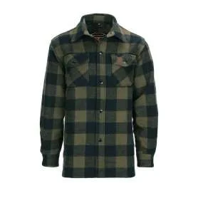 Chemise de bûcheron à carreaux Noir/Vert - Longhorn 135301